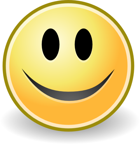 Happy face.